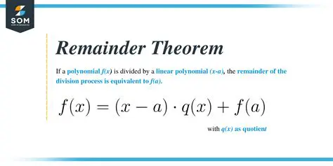 Applications of the Remainder Theorem