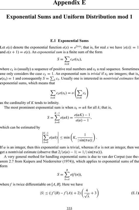 Applications to exponential sums