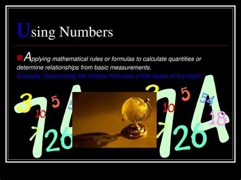Applying Mathematical Rules