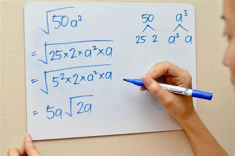 Applying Property 1 to Simplify Radical Expressions