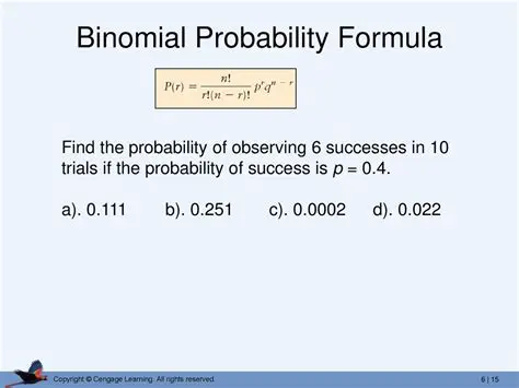 Applying the Binomial Probability Formula