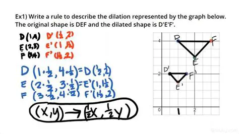 Applying the Dilation Rule