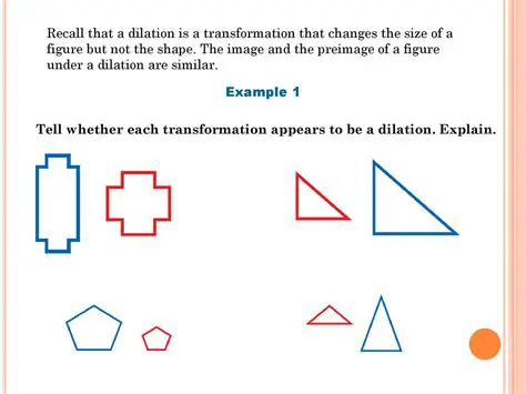 Applying the Dilation Transformation