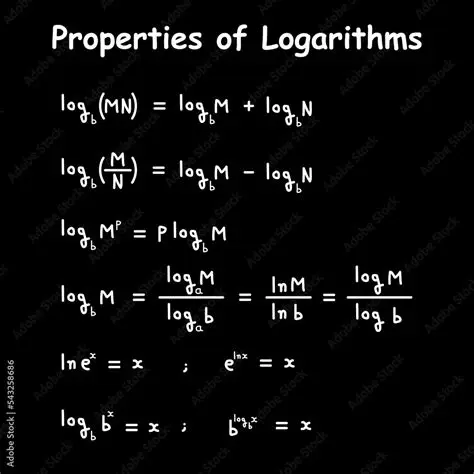 Applying the Property of Logarithms