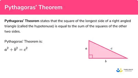 Applying the Pythagorean Theorem to a Right Triangle