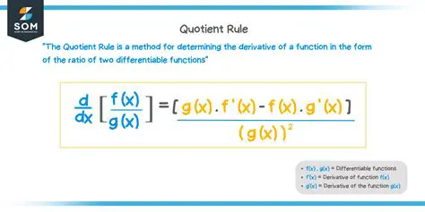 Applying the Quotient Rule