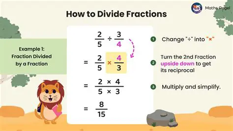Applying the Rule for Dividing Fractions