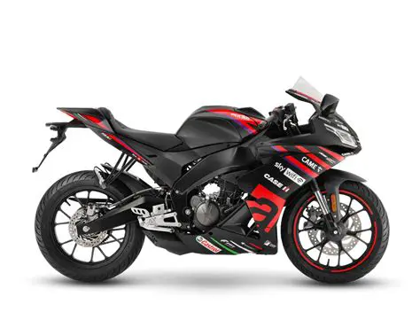 The Stealthy Allure of the Aprilia RS 125 Black: Performance Meets Iconic Style