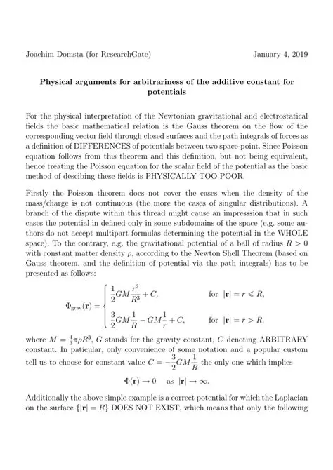 Arguments for Arbitrariness