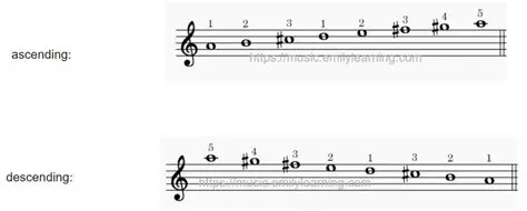 Arranging the Scales in Ascending Order