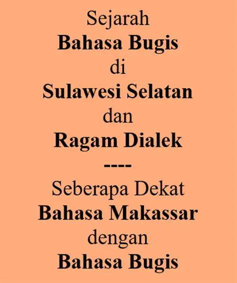 Arti Ayat 5 dalam Bahasa Bugis