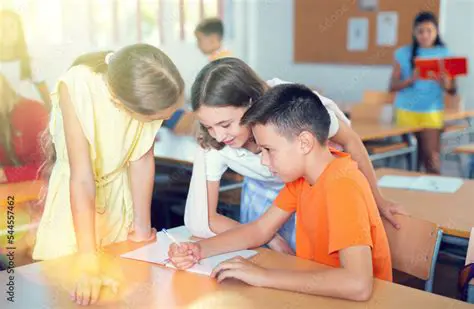 Asking a classmate for help