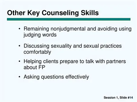 Asking Nonjudgmental Questions