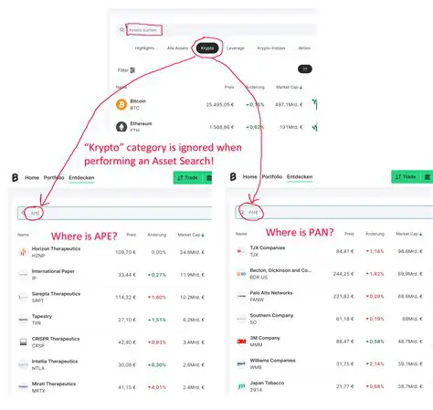 Asset search functionality