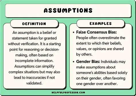Assumptions and Given Information