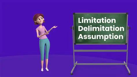 Assumptions and Limitations