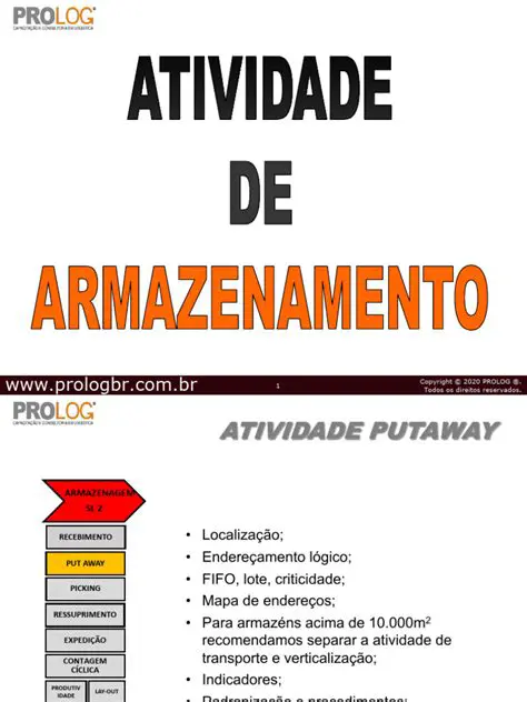 Atividade de armazenamento