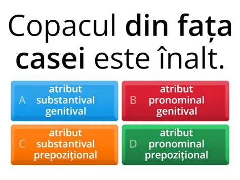 Atribut proniminal genitival