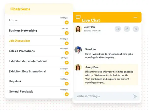 Audio and Video Chat Rooms