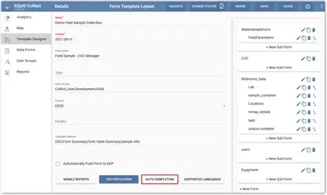 Auto Completion of Information