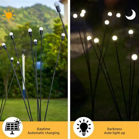 Automatic Garden Lights Work System