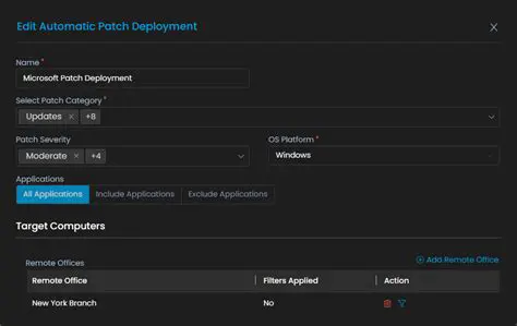 Automatic Patch Download and Installation