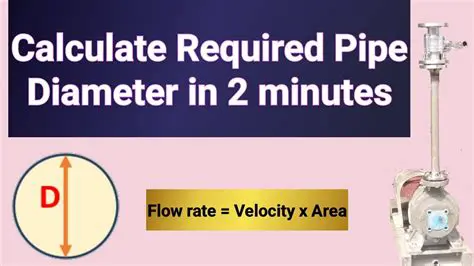 Automatic Pipe Size Calculation