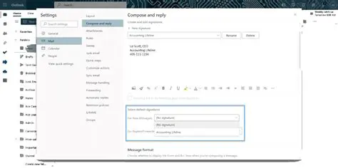 Automatic Signature Insertion