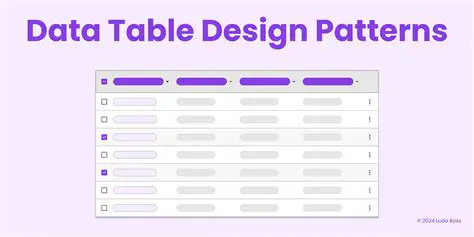 Auxiliary Table Design Pattern