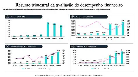 Avaliem o desempenho financeiro