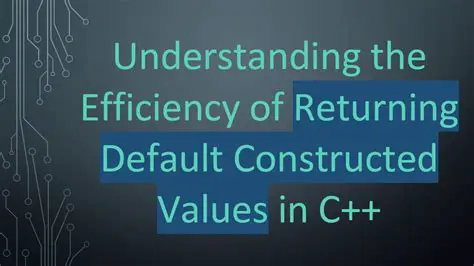Avoid returning default values
