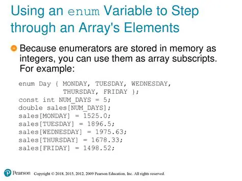 Avoid Using Enums as Integers