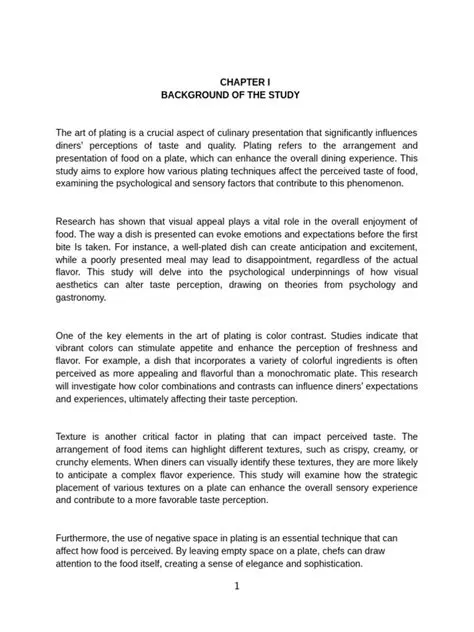 Background and Purpose of the Study