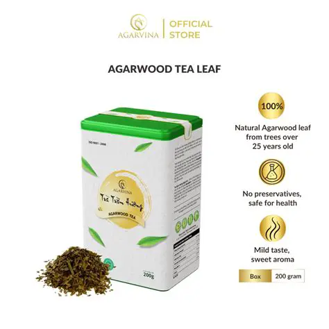 Background of Agarwood Leaf Tea