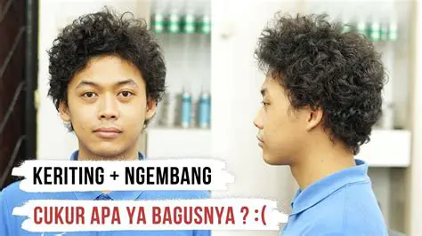 Bapak Rambute bulik kriting