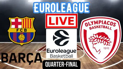 Barcelona vs. Olympiacos: A EuroLeague Clash of Titans
