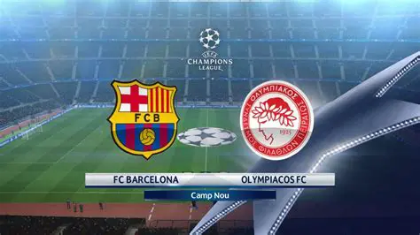 Barcelona vs Olympiacos: A Deep Dive into European Football's Intriguing Encounters