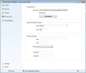 Basic Features of BimoidServer