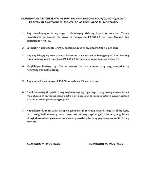 Batas ng Pagbebenta ng Lupa