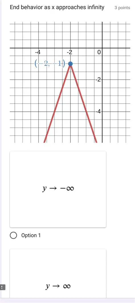 Behavior as x Approaches Infinity