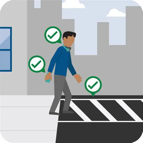 Being aware of surroundings