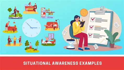 Being aware of your surroundings