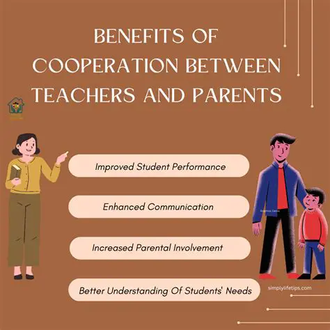 Benefits for Parents and Teachers