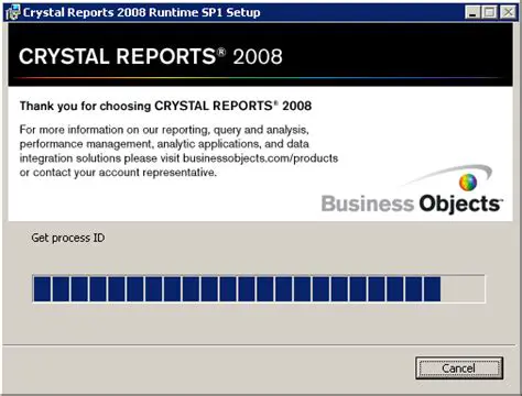 Benefits of Crystal Report 2008 Runtime SP5