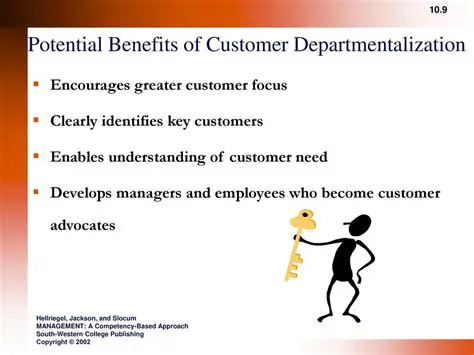 Benefits of Customer Departmentalization