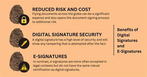 Benefits of Digital Signatures