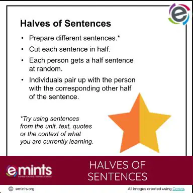 Benefits of Match the Sentence Halves
