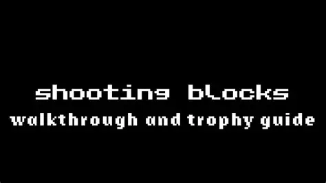 Benefits of Playing Shooting Blocks