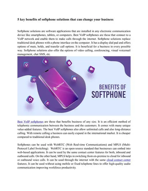 Benefits of Shoretel Sky Softphone