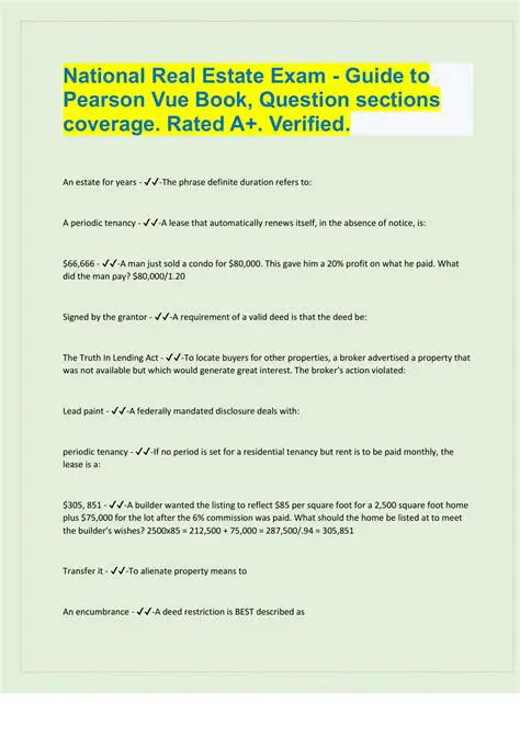 Benefits of Taking the Pearson VUE Real Estate Broker Exam